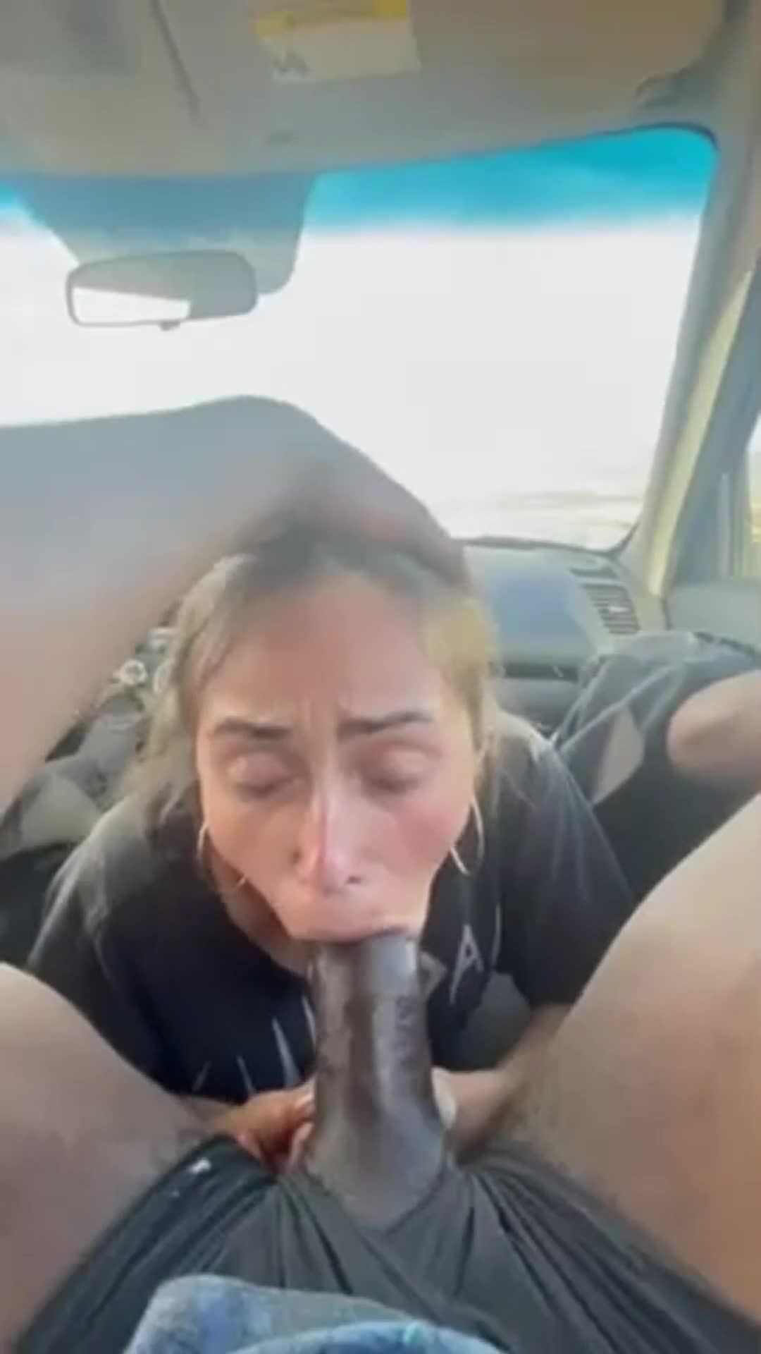 She's drunk from so much cock