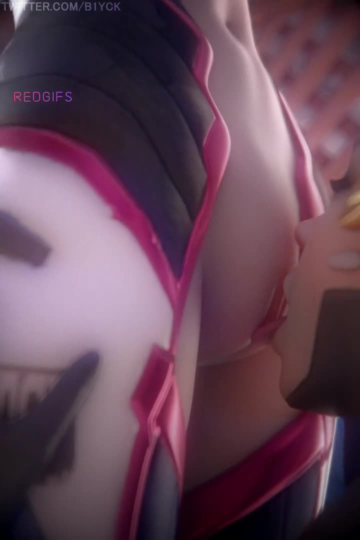 sucking D.va gently
